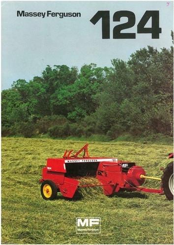 Massey ferguson 124 baler - ferguson,