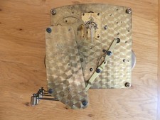 c1940s GARRARD 8 DAY WESTMINSTER CHIMES CLOCK MOVEMENT WITH PLATFORM ESCAPEMENT