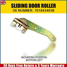 Left Side Fit VW Transporter T4 1990-2004 Sliding Door Roller Runner Bottom Kit
