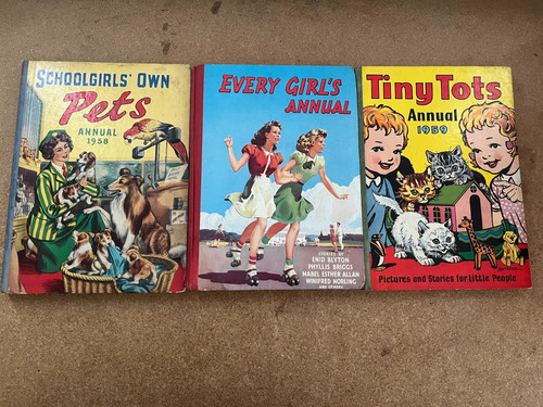Vintage girls annuals - 3, x