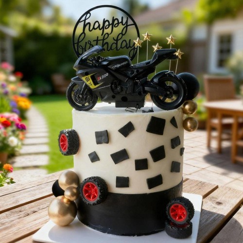 Birthday cake topper for men - for,
