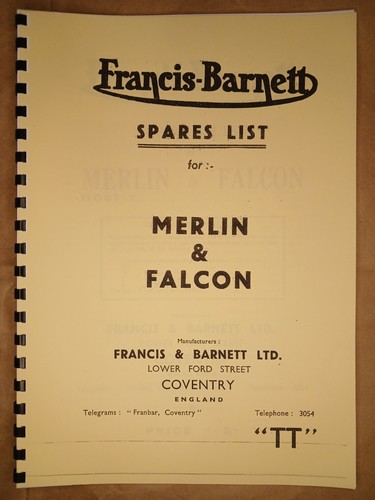 Francis barnett merlin - francis,