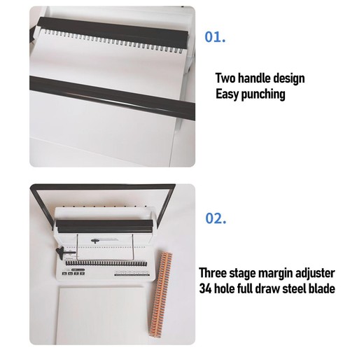 Wire binding machine 100pcs - binding,