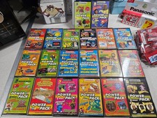 Commodore C64 Powerpack Cassettes Tapes X 20 Numbers As Shown