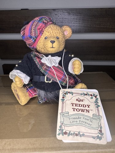 Russ teddy town figure - russ,