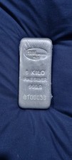 1kg Silver Bullion Bar Ital