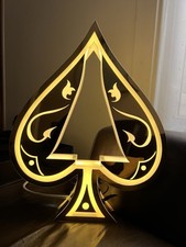 Armand De Brignac Gold Ace Of Spades Empty Champagne Bottle Bag And Box