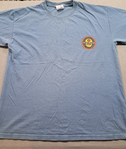 Old guys rule blue graphic - ​old,