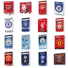 Football Christmas Cards Arsenal Spurs Chelsea Liverpool Man City Man Utd