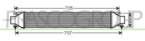 Fiat punto evo intercooler - punto,