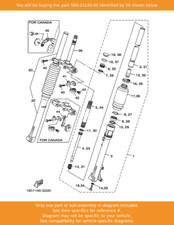 YAMAHA Oil Seal, 5B6-23145-00
