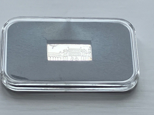 Jersey ingot silver - ingot, proof