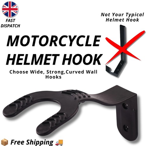 Wall mount motorcycle helmet - wall,