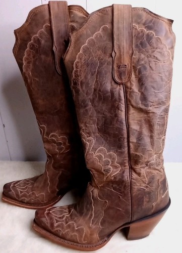 Tony lama black - label, goat