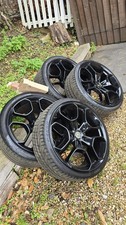 Lamborghini huracan 20" gloss black alloys wheels and tyres 