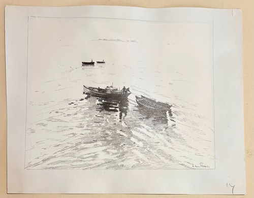 Original pencil drawing - original, r