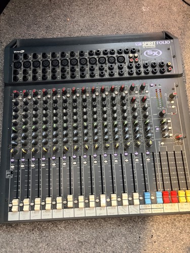 Soundcraft spirit folio - soundcraft, sx
