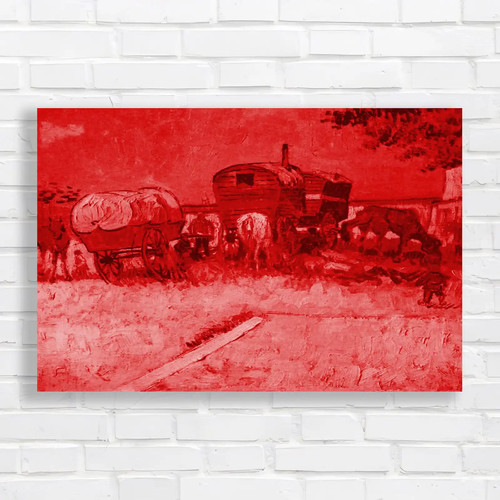 Encampment gypsies with - gypsies,