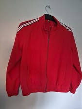 Topshop Women's Red Bomber /