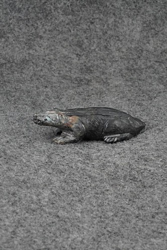 Badger zuni fetish carving - badger,