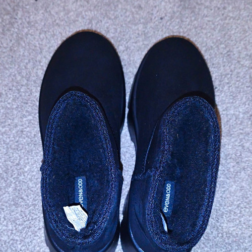 Even odd black ankle - black, bootie