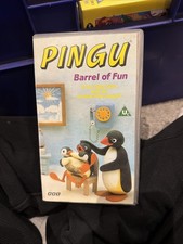 Pingu  Barrel Of Fun VHS VIDEO