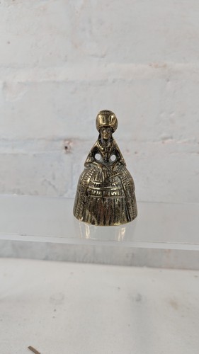 Vintage antique brass lady - antique,