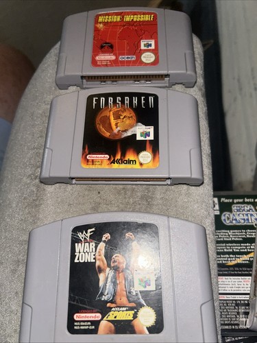 Job lot nintendo 64 - x,
