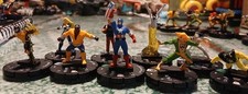Heroclix X 9 Age  Of Ultron Includes Yellow Jacket Captain America All Carded