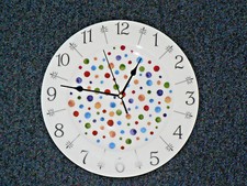 Spots 11" large ceramic  wall