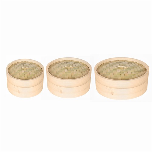 Bamboo steamer single tier - steamer,