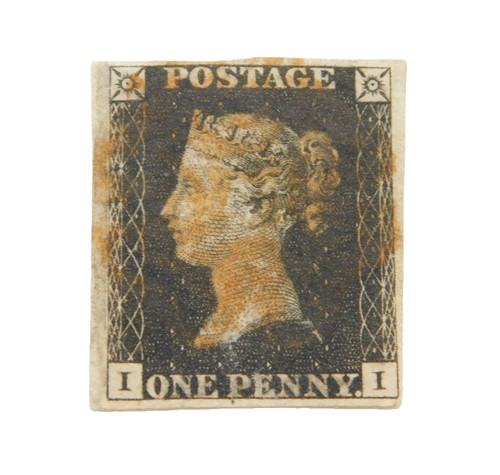 Victorian penny black - penny,