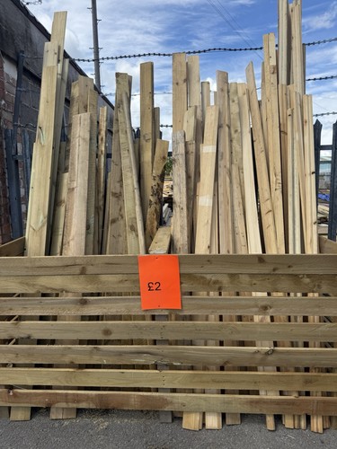 Treated softwood pine timber - treated,