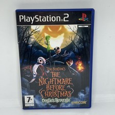 Tim Burton's The Nightmare Before Christmas PS2 PlayStation 2 - PAL UK CIB
