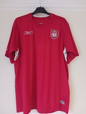 Liverpool home shirt 2004/2005, red. Reebok, size L. Carlsberg sponsor missing