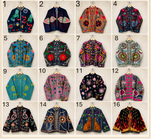 All pattern suzani velvet - all,