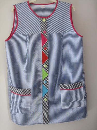 Vintage apron pinny - apron, xl