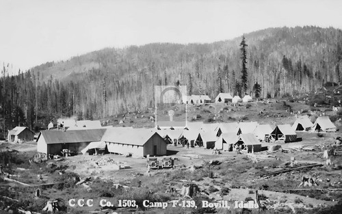 Birds eye view ccc camp - eye,