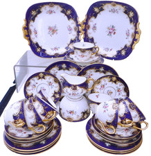 Coalport Large Cobalt Blue &