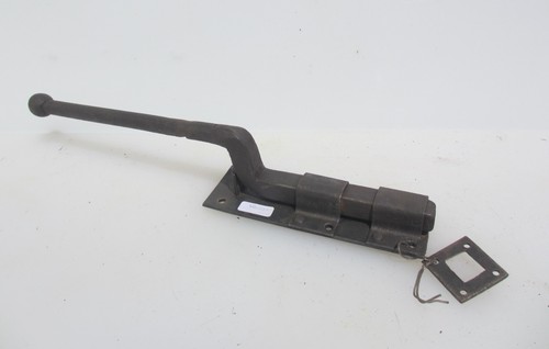 Large antique iron door - iron, lock