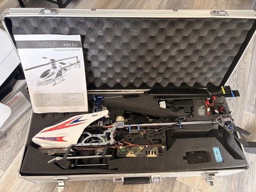 Wolf 450 helicopter rtf - rc,
