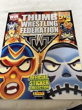 Panini Thumb Wrestling Federation 2008 Sticker album complete
