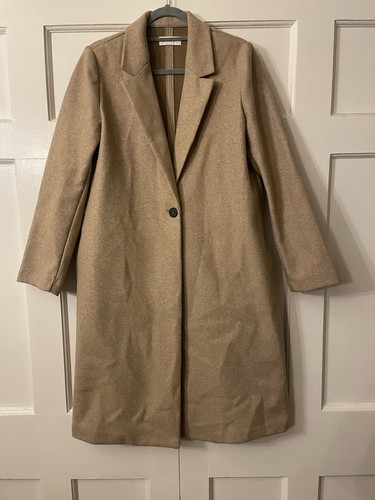 Zara women camel long - zara,