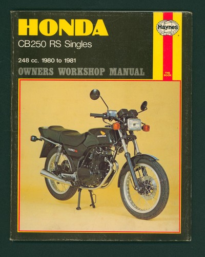 Honda cb250rs manual - cb250rs,