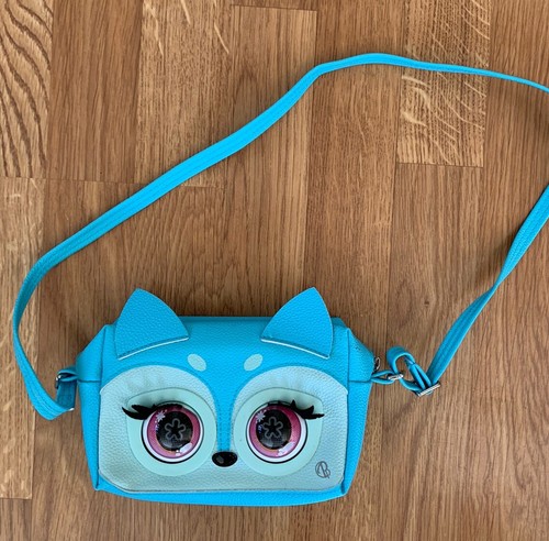 Purse pets blue fierce fox - blue,