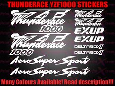 Thunderace YZF 1000 Decal/ Sticker Pack ALL COLOURS AVAILABLE motorcyle