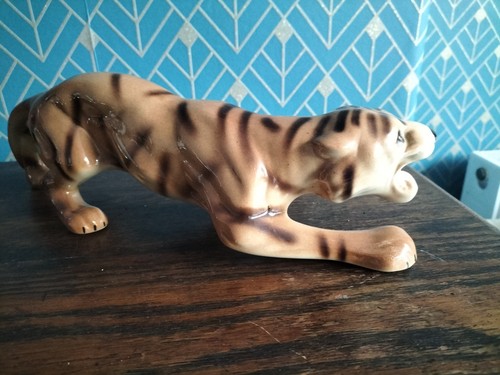 Vintage mid century 70s tiger - century,