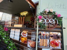 converted horse box bar