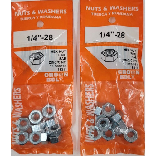 Crown bolt hex nuts - bolt,