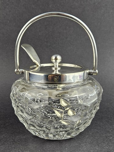 Antique glass preserve - glass,
